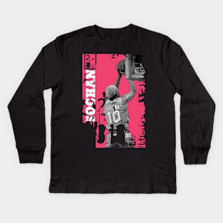 Jeremy Sochan Basketball Kids Long Sleeve T-Shirt